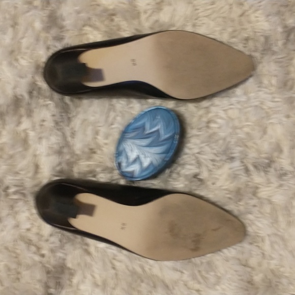 Enzo Angiolini woman's size 8M dark bronze dress shoes 2.25" heels 👠 Brazilian - Picture 10 of 12